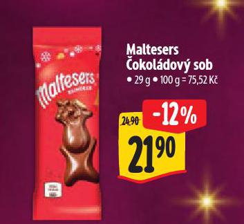 MALTESERS ČOKOLÁDOVÝ SOB