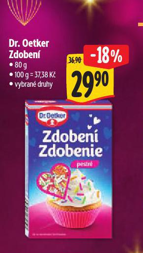 DR. OETKER ZDOBENÍ