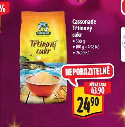 CASSONADE TŘTINOVÝ CUKR