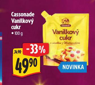 CASSONADE VANILKOVÝ CUKR
