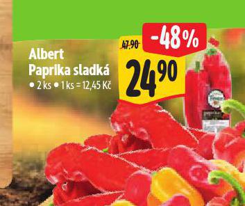 PAPRIKA SLADKÁ