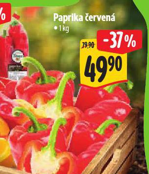 PAPRIKA ČERVENÁ