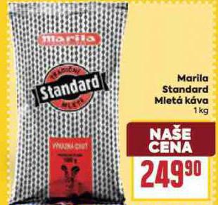 MARILA STANDARD MLETÁ KÁVA