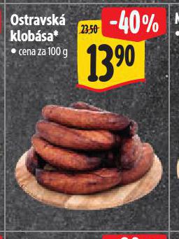 OSTRAVSKÁ KLOBÁSA