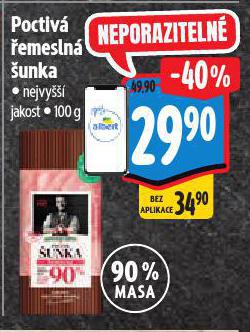 POCTIVÁ ŘEMESLNÁ ŠUNKA