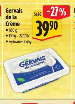 GERVAIS DE LA CRÉME