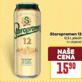 PIVO STAROPRAMEN 12