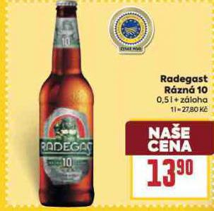 PIVO RADEGAST RÁZNÁ 10