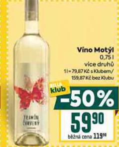 VÍNO MOTÝL