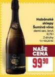 HABÁNSKÉ SKLEPY ŠUMIVÁ VÍNA