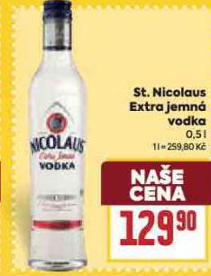 ST. NICOLAUS EXTRA JEMNÁ VODKA