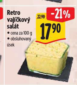 RETRO VAJÍČKOVÝ SALÁT