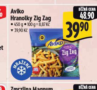 AVIKO HRANOLKY ZIG ZAG
