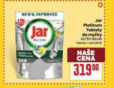 JAR PLATINUM TABLETY DO MYČKY