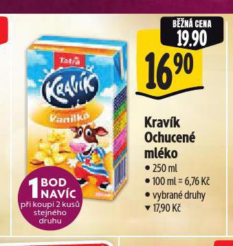 KRAVÍK OCHUCENÉ MLÉKO