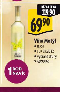 VÍNO MOTÝL