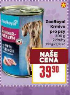 ZOOROYAL KRMIVO PRO PSY
