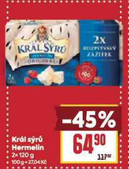 KRÁL SÝRŮ HERMELÍN