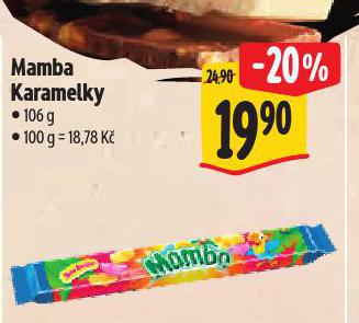 MAMBA KARAMELKY