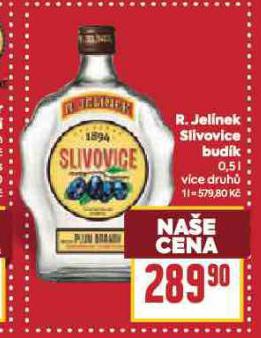 R. JELÍNEK SLIVOVICE BUDÍK