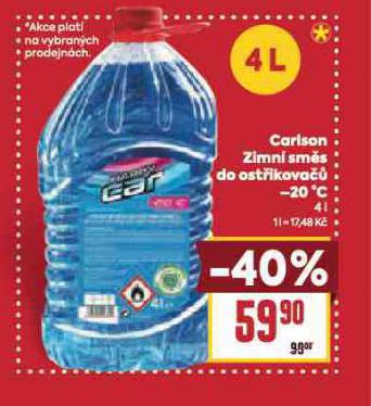 CARLOSN ZIMNÍ SMĚS DO OSTŘIKOVAČŮ