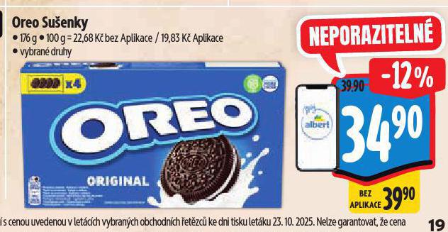 OREO SUŠENKY