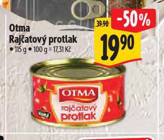 OTMA RAJČATOVÝ PROTLAK