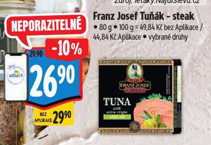 FRANZ JOSEF TUŇÁK STEAK