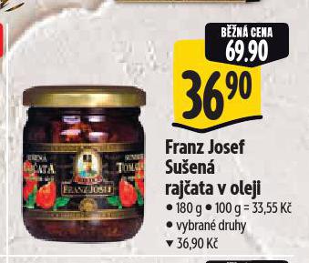FRANZ JOSEF SUŠENÁ RAJČATA V OLEJI