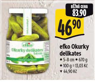 EFKO OKURKY DELIKATES