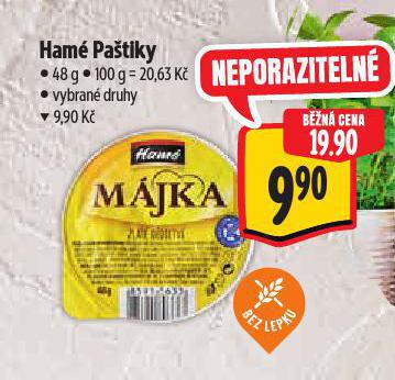 HAMÉ PAŠTIKY