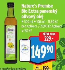 BIO EXTRA PANENSKÝ OLIVOVÝ OLEJ