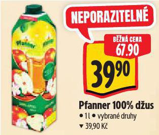 PFANNER 100% DŽUS