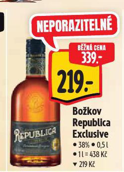 BOŽKOV REPUBLICA EXCLUSIVE