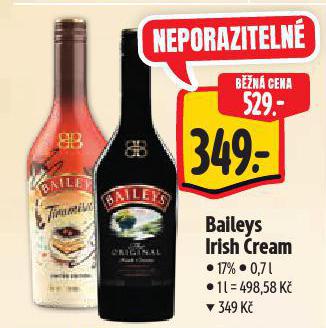BAILEYS IRISH CREAM
