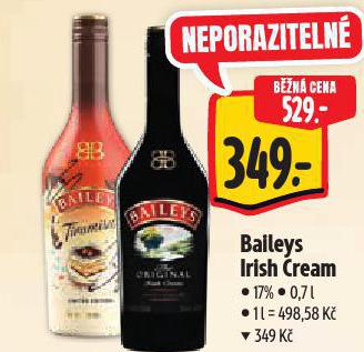 BAILEYS IRISH CREAM