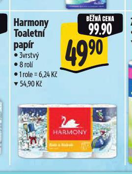 HARMONY TOALETNÍ PAPÍR