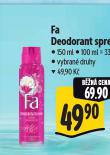 FA DEODORANT