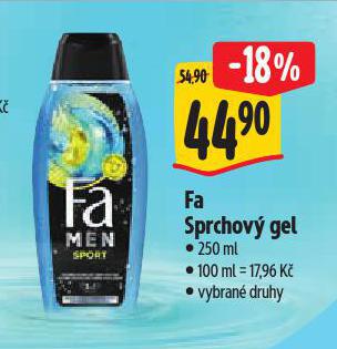 FA SPRCHOVÝ GEL