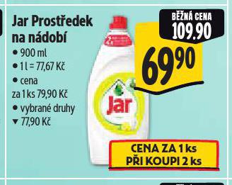 JAR PROSTŘEDEK NA MYTÍ NÁDOBÍ