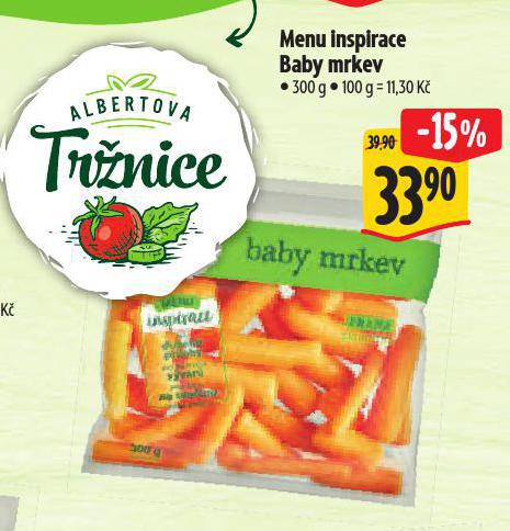 MENU INSPIRACE BABY MRKEV