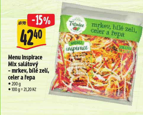 MENU INSPIRACE MIX SALÁTOVÝ