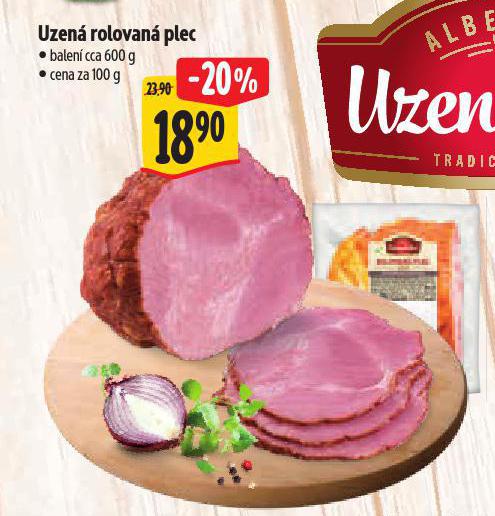 UZENÁ ROLOVANÁ PLEC