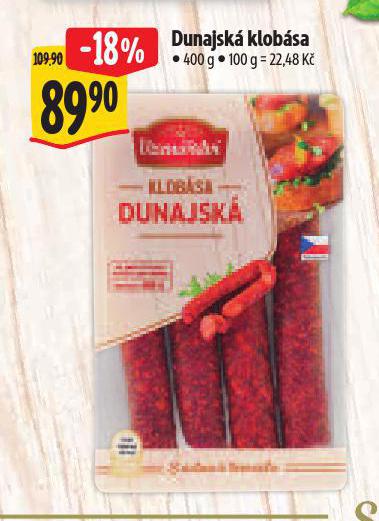 DUNAJSKÁ KLOBÁSA