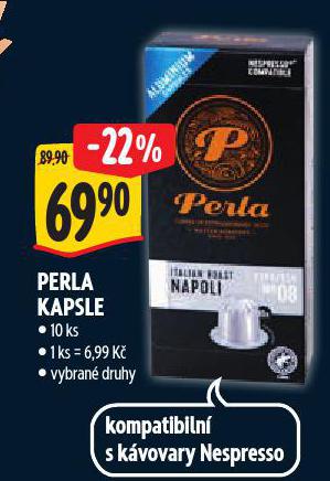 PERLA KÁVOVÉ KAPSLE