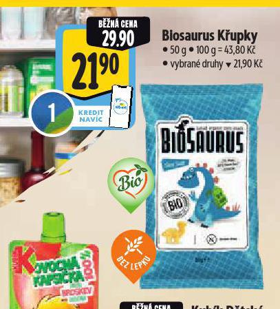 BIOSAURUS KŘUPKY