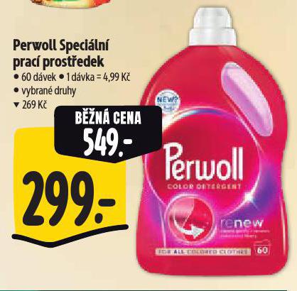PERWOLL SPECIÁLNÍ PRACÍ PROSTŘEDEK