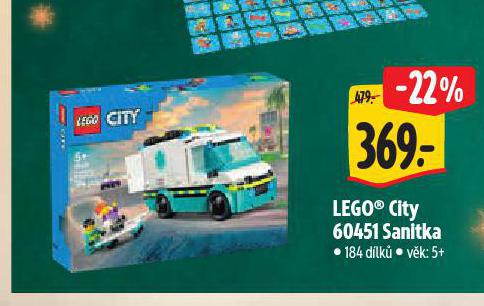 LEGO CITY SANITKA