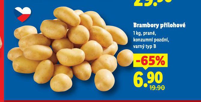 BRAMBORY PŘÍLOHOVÉ