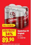 PIVO GAMBRINUS ORIGINL 10